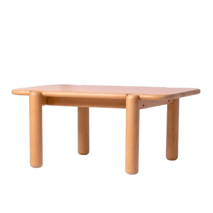 โต๊ะกลางไม้ยางพารา  MAAI DESIGN รุ่น CHUSHIN COFFEE TABLE สีโอ๊ค